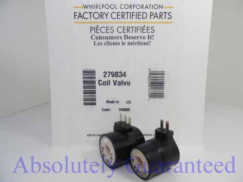 OEM Whirlpool / Kenmore valve coils part# 279834